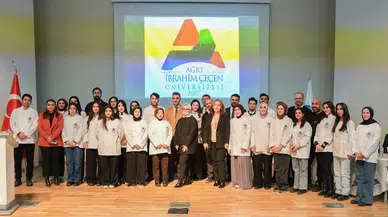 Ağrı'da Gastronomi Öğrencileri Meslek Hayatına İlk Adımlarını Attı!