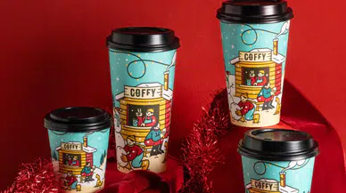 Coffy Bardakları, Yeni Yıla Renkli Bir Dokunuşla Giriyor