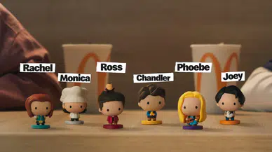 Friends Tutkunları İçin Özel Menü ve Koleksiyon Figürleri Sunuluyor