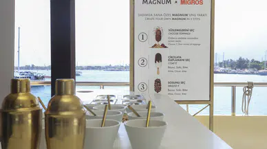 Magnum ve Migros, Dünyada Bir İlk Olacak Magnum Store’u Denizde Açtı!