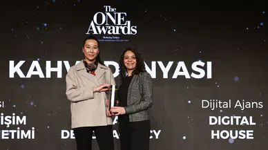 Kahve Dünyası, The ONE Awards'ta Kafe Kategorisinde Zirveye Yerleşti!