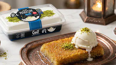 İftarda %81 Sütlü Golf Maraş Dondurmalı Çıtır Kadayıf Lezzete Doyduğunuz An!