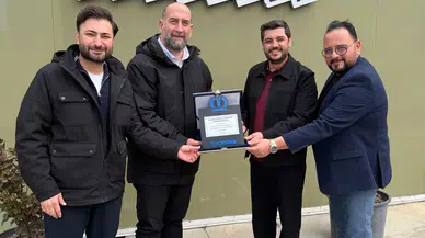 120 Yıllık Alman Marka, Badempınarı’na Onur Plağı Takdim Etti