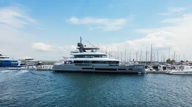 Sirena Yachts'ın Yeni Amiral Gemisi Sirena 118, Su ile Buluştu!