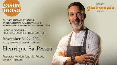 Portekiz Mutfağının Öncüsü Henrique Sá Pessoa, Gastromasa 2026’da Lezzet Şöleni Sunacak!