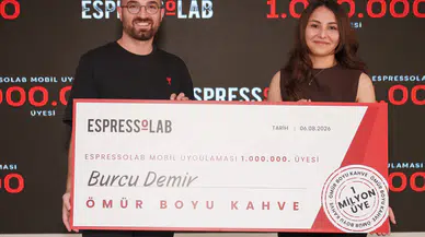 Espressolab, 1 Milyonuncu Kullanıcısına Ömür Boyu Ücretsiz Kahve Hediye Etti!