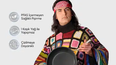 Karaca Plasma Steel 3PLY 316+ Serisinin Yeni Yüzü: Şarkıcı Çelik!