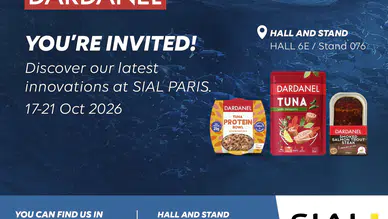 Dardanel, SIAL Paris Fuarı'nda Yenilikçi Ürünleriyle Fark Yarattı!