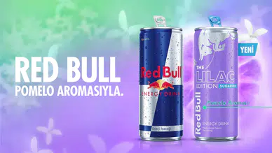 Şeker Eklenmemiş Pomelo Aromalı Red Bull Lilac Edition Marketlerde!