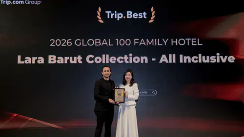 Lara Barut Collection, 2026 Yılı için "Dünya'nın En İyi 100 Aile Oteli" Ödülünü Kazandı!