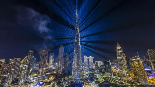 Dubai'de Yılbaşını Karşılayan Güneş: Işıklar ve Lezzetlerle Dolu Kış Şöleni