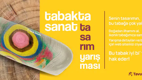 Tavuk Dünyası’nın Simgesi: ‘Tabakta Sanat Tasarım Yarışması’ Yola Çıktı!