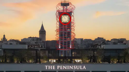 The Peninsula İstanbul'da Grimanesa Amorós'un Işık Enstalasyonları Sergileniyor
