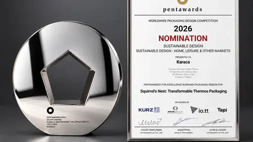 Karaca, Pentawards 2026'dan Gümüş Ödül ve Sertifika ile Taçlandırıldı!