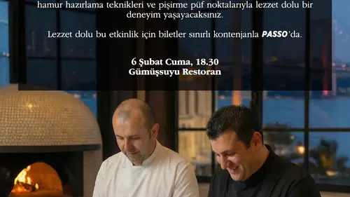 CVK Mutfak Buluşmaları'nın İlk Etabı: Napoli Usulü Pizza Atölyesi