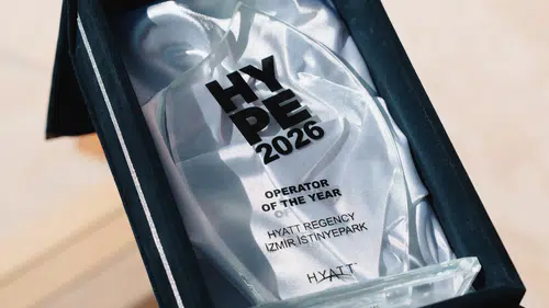 Hyatt Regency İzmir, İstinyePark'tan "Yılın Oteli" unvanını bir kez daha kazandı!