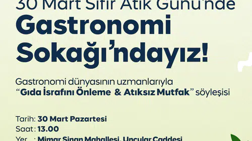 Üsküdar Belediyesinden Sıfır Atık Günü'nde Dikkat Çeken Proje: "Atıksız Üsküdar, Atıksız Mutfak"
