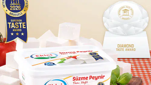 Ekici Süzme Peynir, Uluslararası Lezzet Yarışmasında 10 Yıl Süreyle Ödüllendirildi!