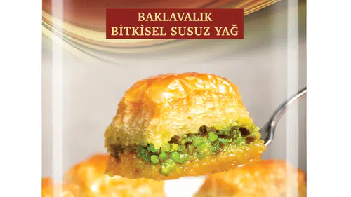 Baklava Sanatına Yenilik: Hüner, Özel Baklavalık Yağ ile Fark Yarattı!