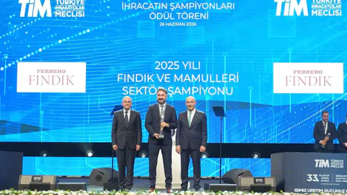 Ferrero Fındık, Fındık ve Ürünleriyle İhracatta Zirveye Yerleşti!