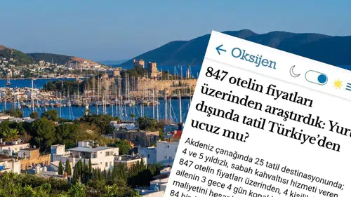 Bodrumlu Otelciler, Gazete Oksijen’in Duyurduğu 386.521 TL’lik Tatil Fiyatına Sert Yanıt Verdi!