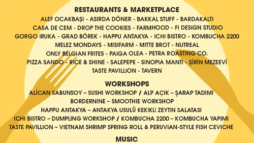 Beykoz Kundura'da 5-6 Eylül Tarihlerinde 'Taste and the City' Etkinliği Düzenleniyor!
