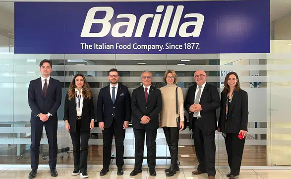 İtalya'nın Ankara Büyükelçisi Barilla, Bolu'daki Fabrikayı Ziyaret Etti