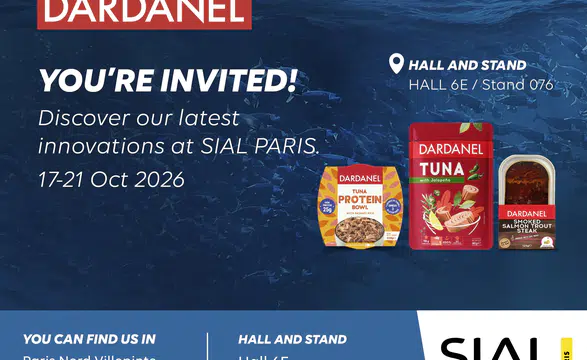 Dardanel, SIAL Paris Fuarı'nda Yenilikçi Ürünleriyle Fark Yarattı!