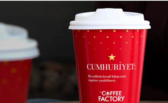 Coffee Factory, 29 Ekim İçin Özel Cumhuriyet Temalı Bardaklar