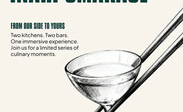 Inari Omakase ve The Townhouse İşbirliği: İki Ünlü Lezzet Markası Aynı Masada!