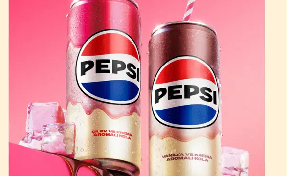 Pepsi, Çilek & Krema ve Vanilya & Krema Aromalarıyla Yeni Bir Lezzet Yolculuğuna Çıkıyor!
