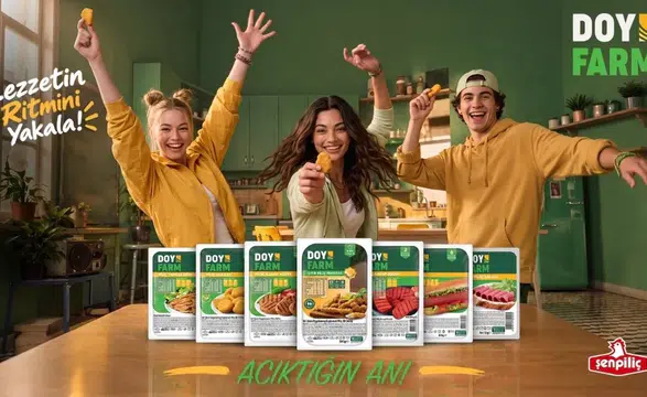 Doyfarm'dan Etkileyici Yeni Reklam: Açlık Anında Doyfarm ile Tanışın!
