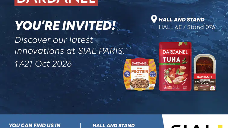 Dardanel, SIAL Paris Fuarı'nda Yenilikçi Ürünleriyle Fark Yarattı!