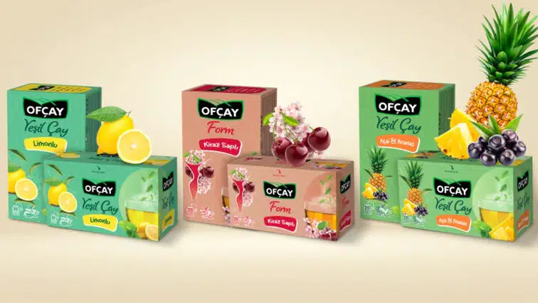 OFÇAY, Çay Molalarınıza Üç Yeni Taze Tat Sunuyor!