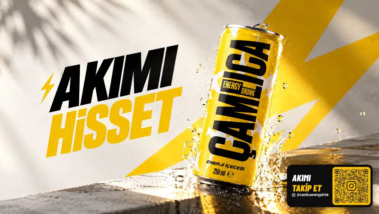 "Çamlıca Enerji" Energisiyle Dolu Yeni İçecek Raflarda!