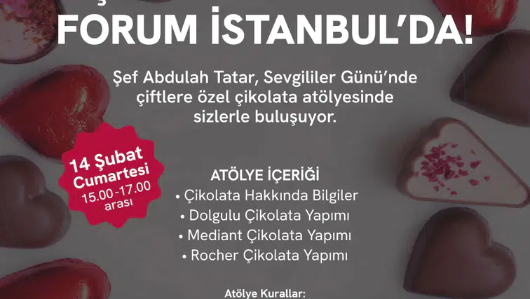 Forum İstanbul, Sevgililer Günü Kutlaması İçin Hazır!