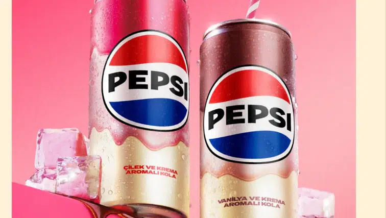 Pepsi'den Yepyeni Lezzetler: Çilek & Krema ve Vanilya & Krema Aromalı İçecekler Piyasada!