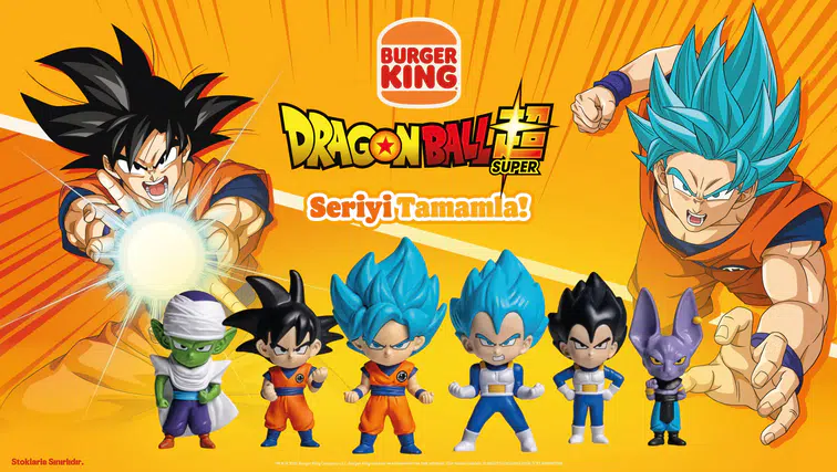 Burger King®'de Dragon Ball Super Coşkusu Başladı!