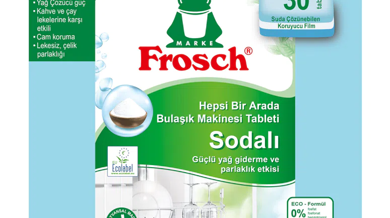 Frosch Bulaşık Makinesi Tabletleri ile Mutfakta Güçlü Temizlik ve Ferahlık