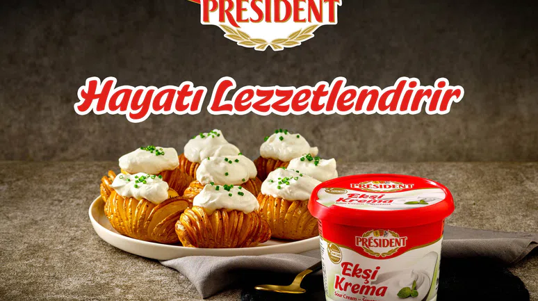 Président Ekşi Krema ile Dünya Mutfağı Evlerinize Taşınıyor