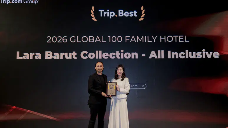 Lara Barut Collection, 2026 Yılı için "Dünya'nın En İyi 100 Aile Oteli" Ödülünü Kazandı!