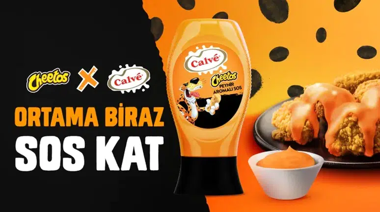 Cheetos ve Calve’den Eşsiz Lezzet Birleşimi: Peynir Aromalı Sos