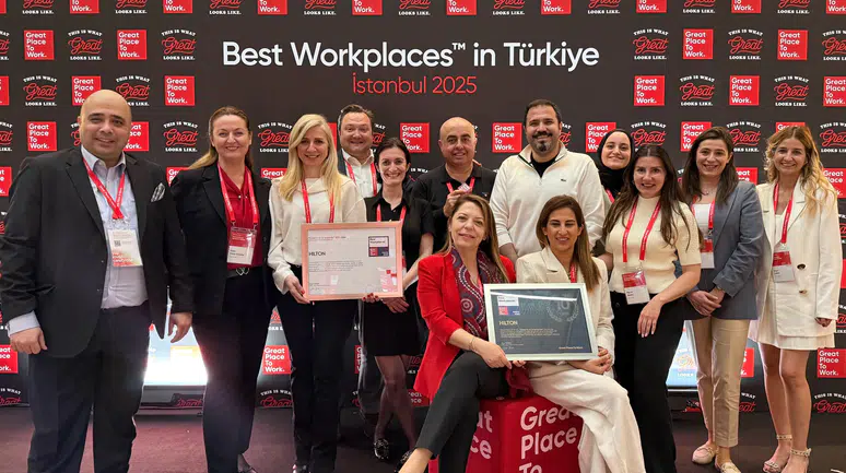 Hilton, Yeniden Dünyanın En İyi Çalışma Ortamı Olarak Taçlandırıldı!