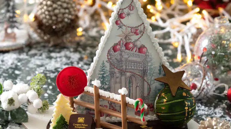 Çırağan Sarayı'nda Yeni Yıla Özel Işıltılı İkramlar ve Şık Hediye Seçenekleri Sunuluyor