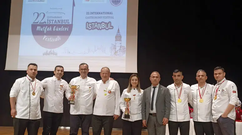 ESBAŞ Aşçıları Uluslararası Yarışmada Altın Madalya ile Döndü!