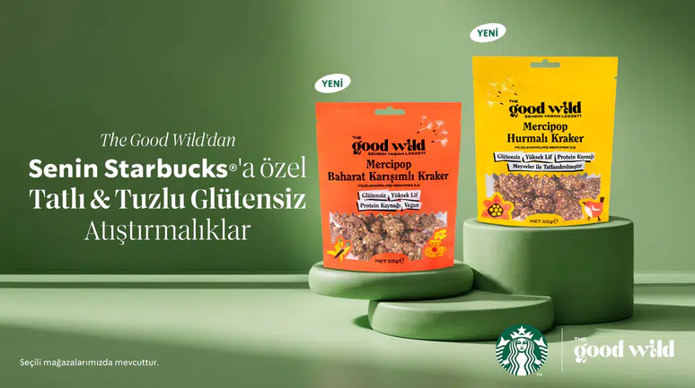 The Good Wild'dan Yeni Atıştırmalık Mercipop, Starbucks Raflarında!