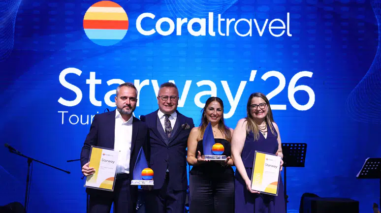 Coral Travel Türkiye, Starway Turizm Ödülleri'ni Sahiplerine Sundu!