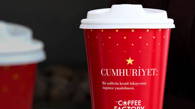Coffee Factory, 29 Ekim İçin Özel Cumhuriyet Temalı Bardaklar