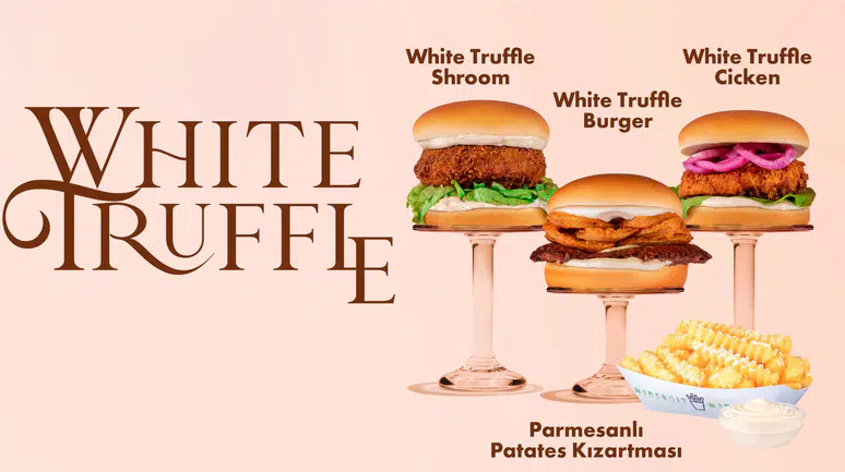 Shake Shack'te Beyaz Trüf İle Tanışın: Lezzetin Farklı Bir Boyutu!