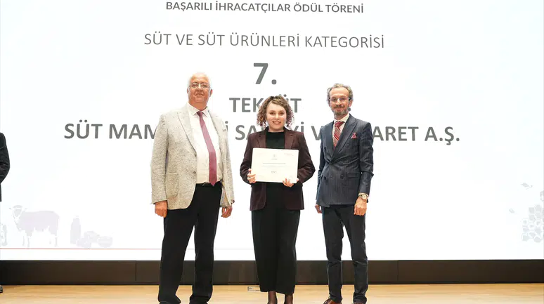 Teksüt, İhracat Başarısıyla Zirveyi Zorluyor!